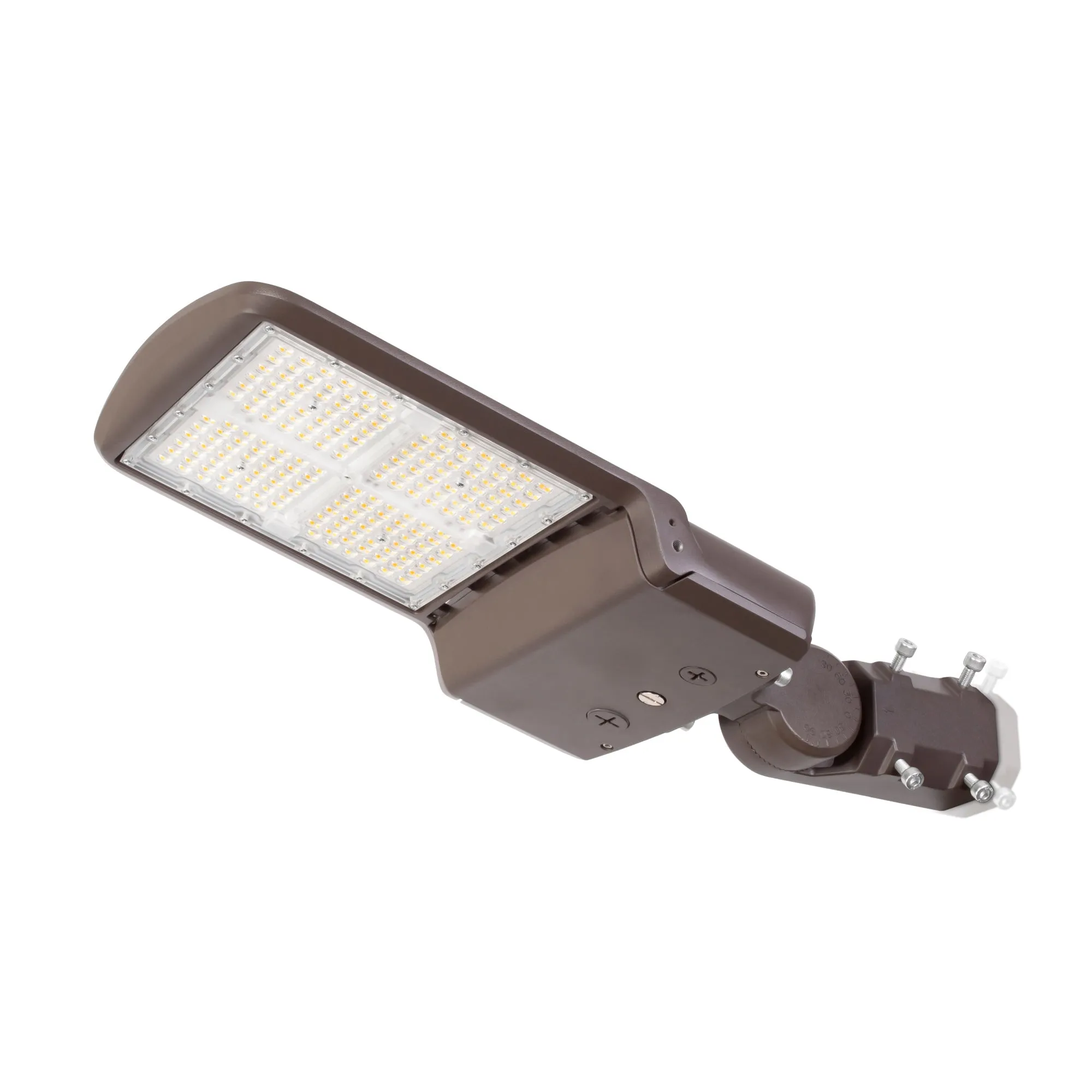 150W/120W/80W LED Area Light With Split Fit Mount - 3K/4K/5K CCT - 100-277VAC