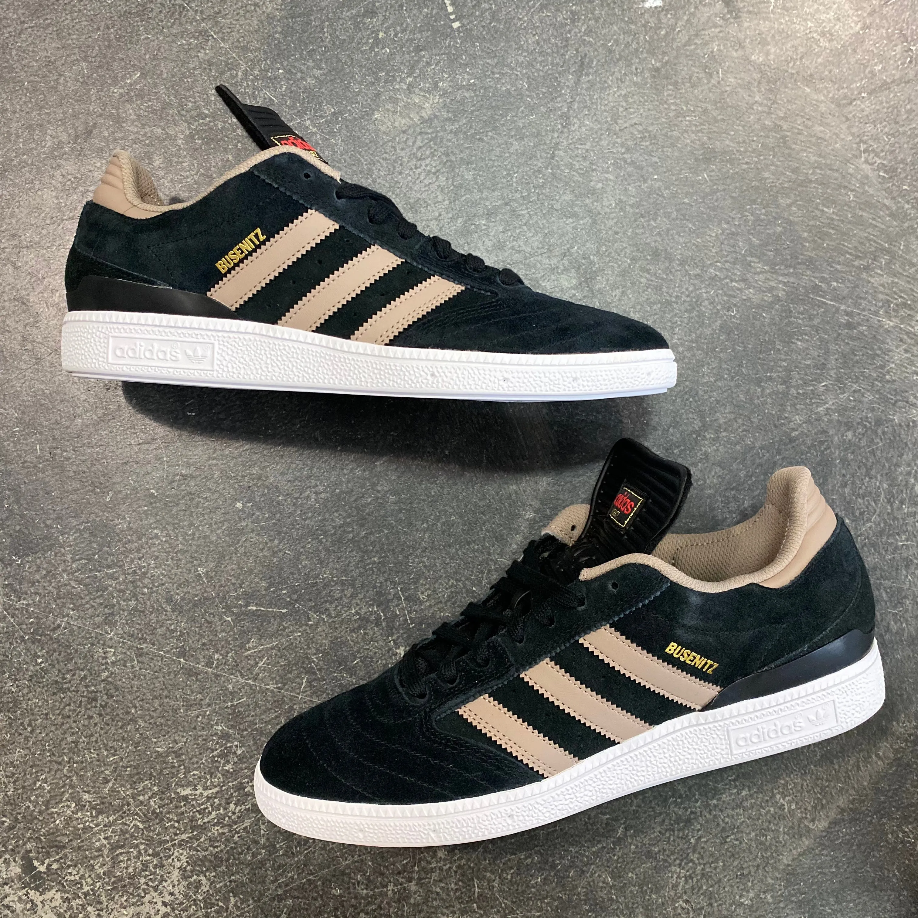 Adidas Busenitz Black/Charcoal Brown/White