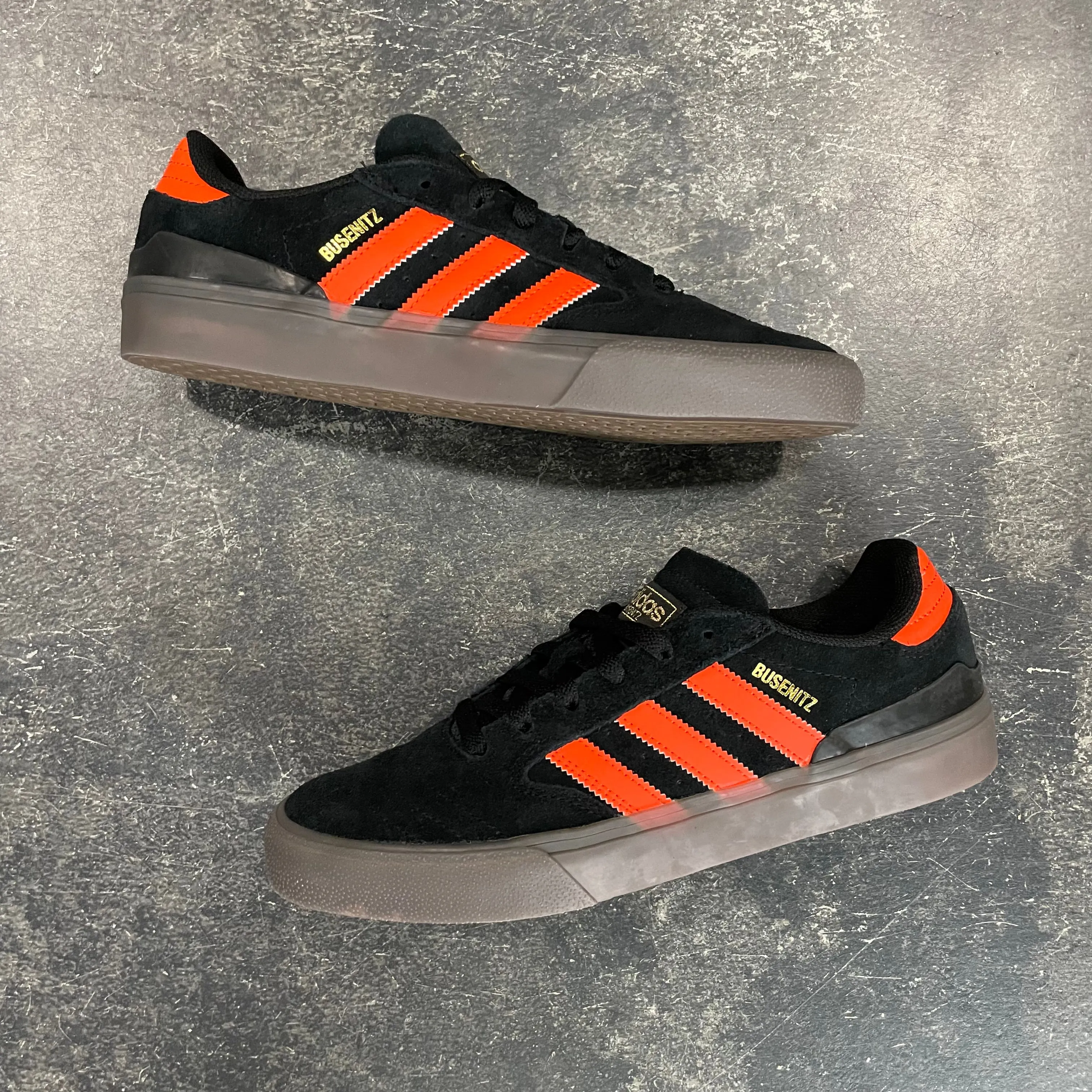 Adidas Busenitz Vulc II Black/Orange/Gum
