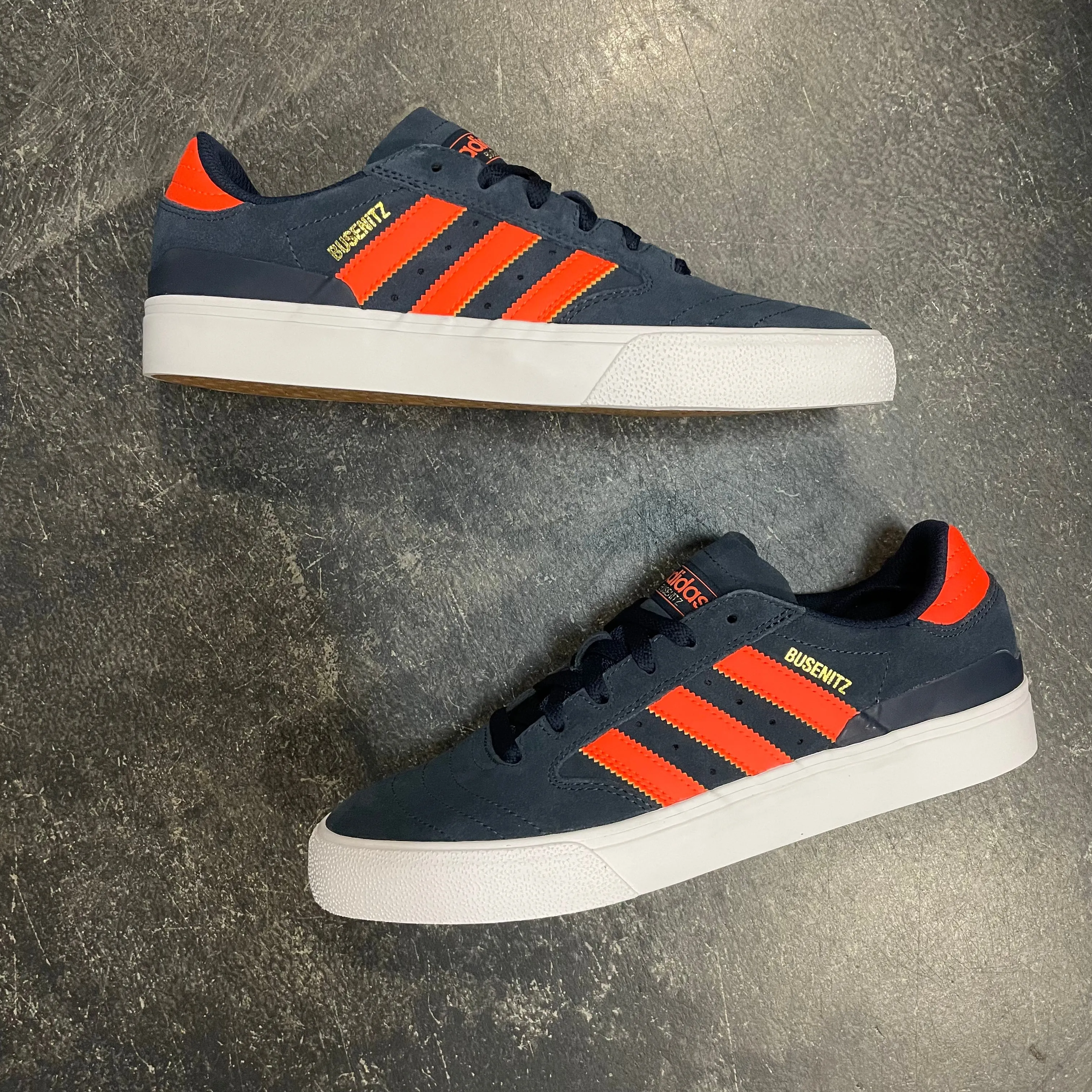 Adidas Busenitz Vulc II Navy/Orange/Gold