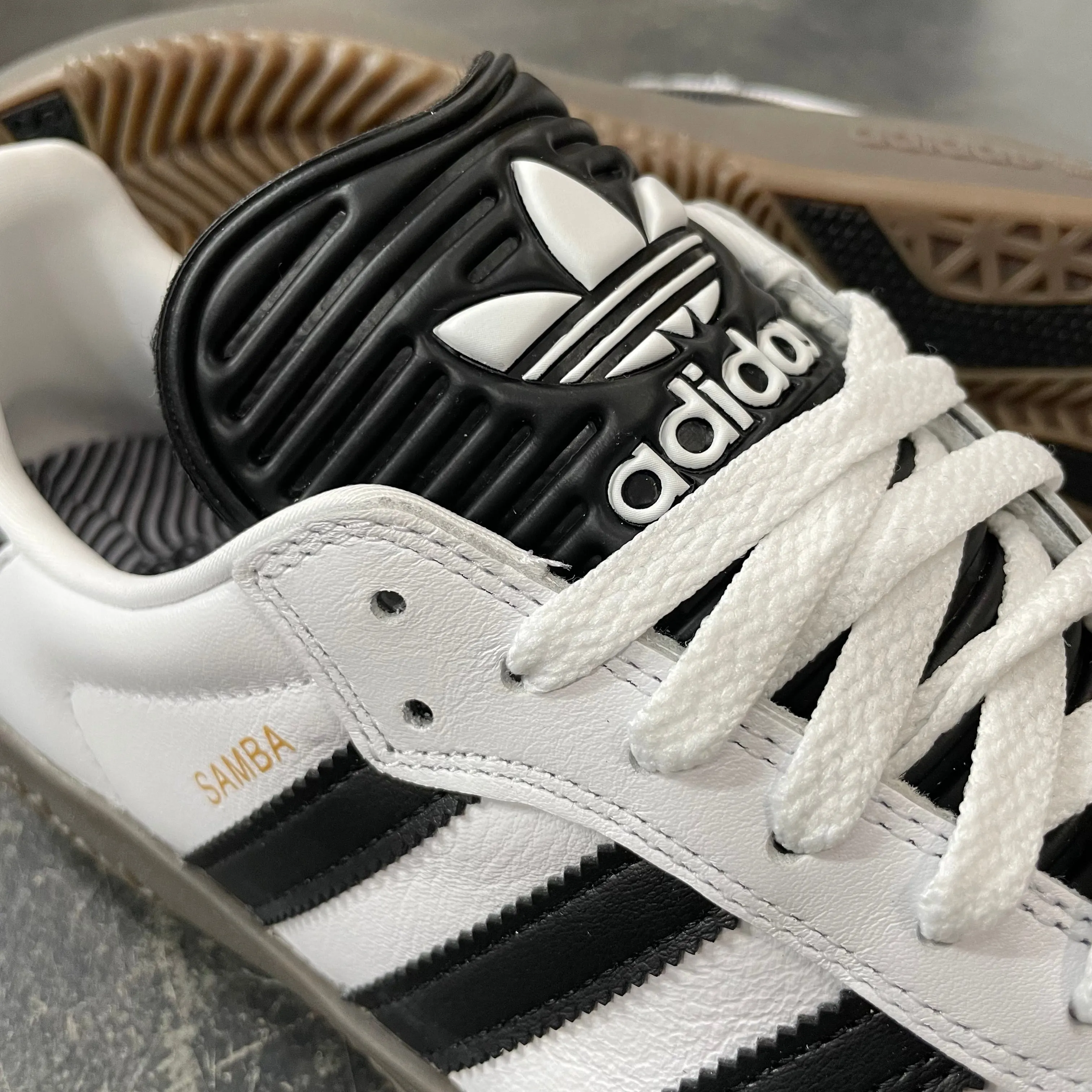 Adidas Puig Samba White/Black/Gum