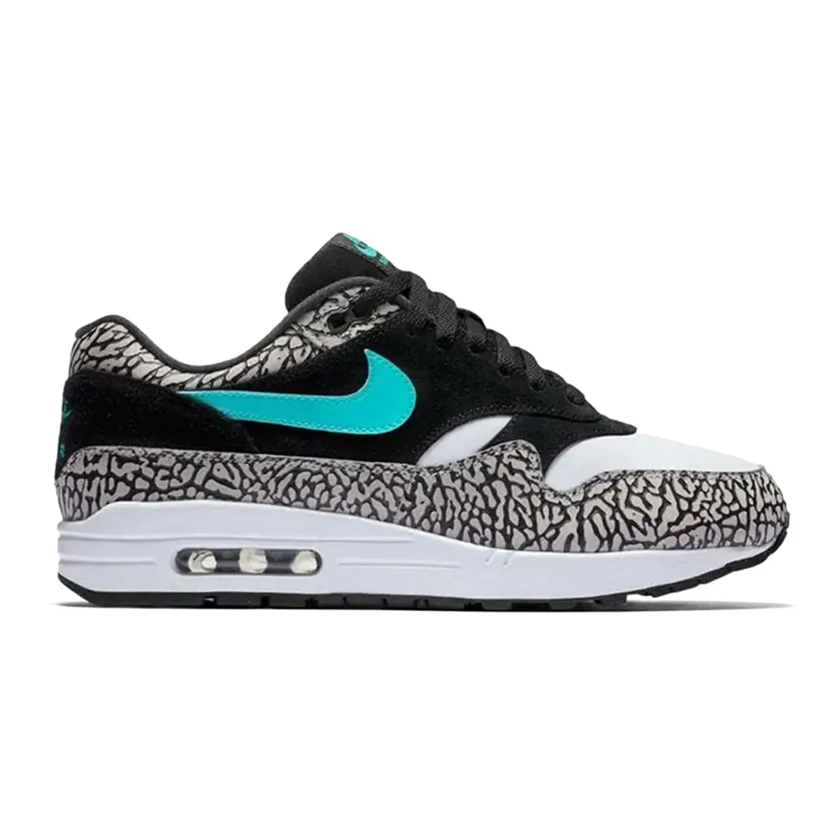 atmos × NIKE AIR MAX 1 PREMIUM RETRO (MEDIUM GREY/CLEAR JADE) アトモス × ナイキ エアマックス1 プレミアム レトロ エレファント【908366-001】