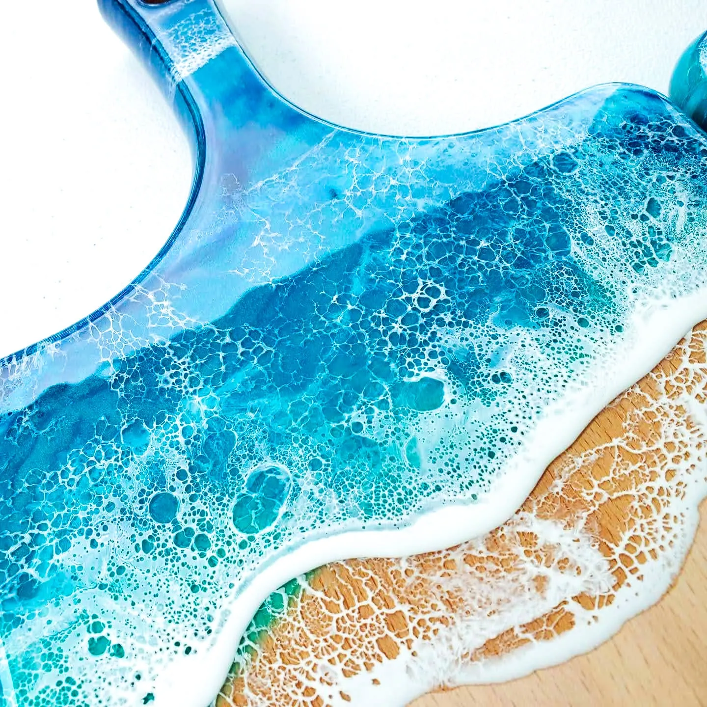 Made-to-Order Ocean Waves Serving Board