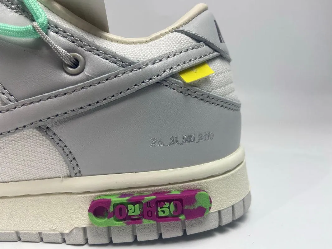 NIKE X OFF WHITE - DUNK SB " LOT 4 "