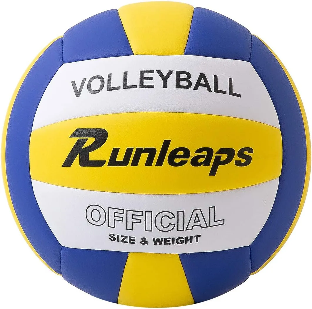 Runleaps Volleyball, beach volley ball entranement pour la plage, l'extrieur et l'intrieur Taille 5 Fitnessterapy
