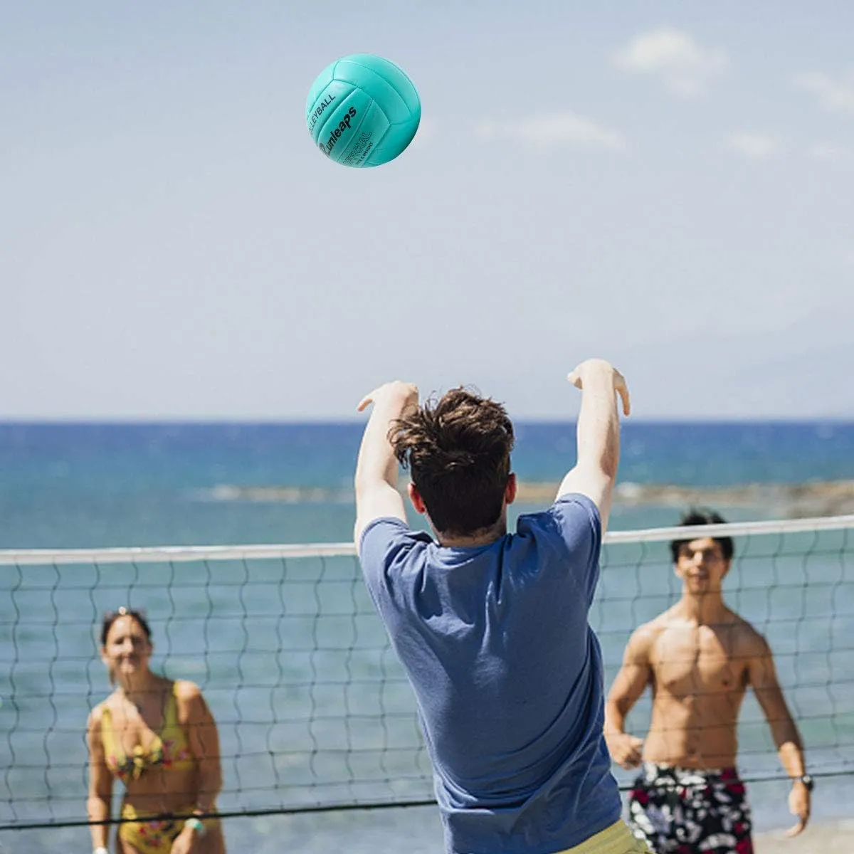Runleaps Volleyball, beach volley ball entranement pour la plage, l'extrieur et l'intrieur Taille 5 Fitnessterapy