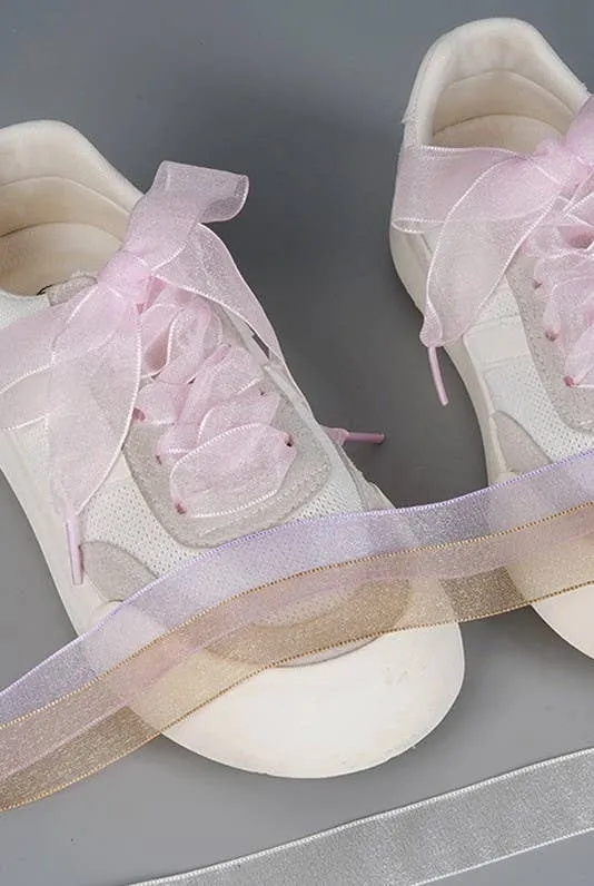 Satin Shoe Laces. Perfect for sneaker laces.