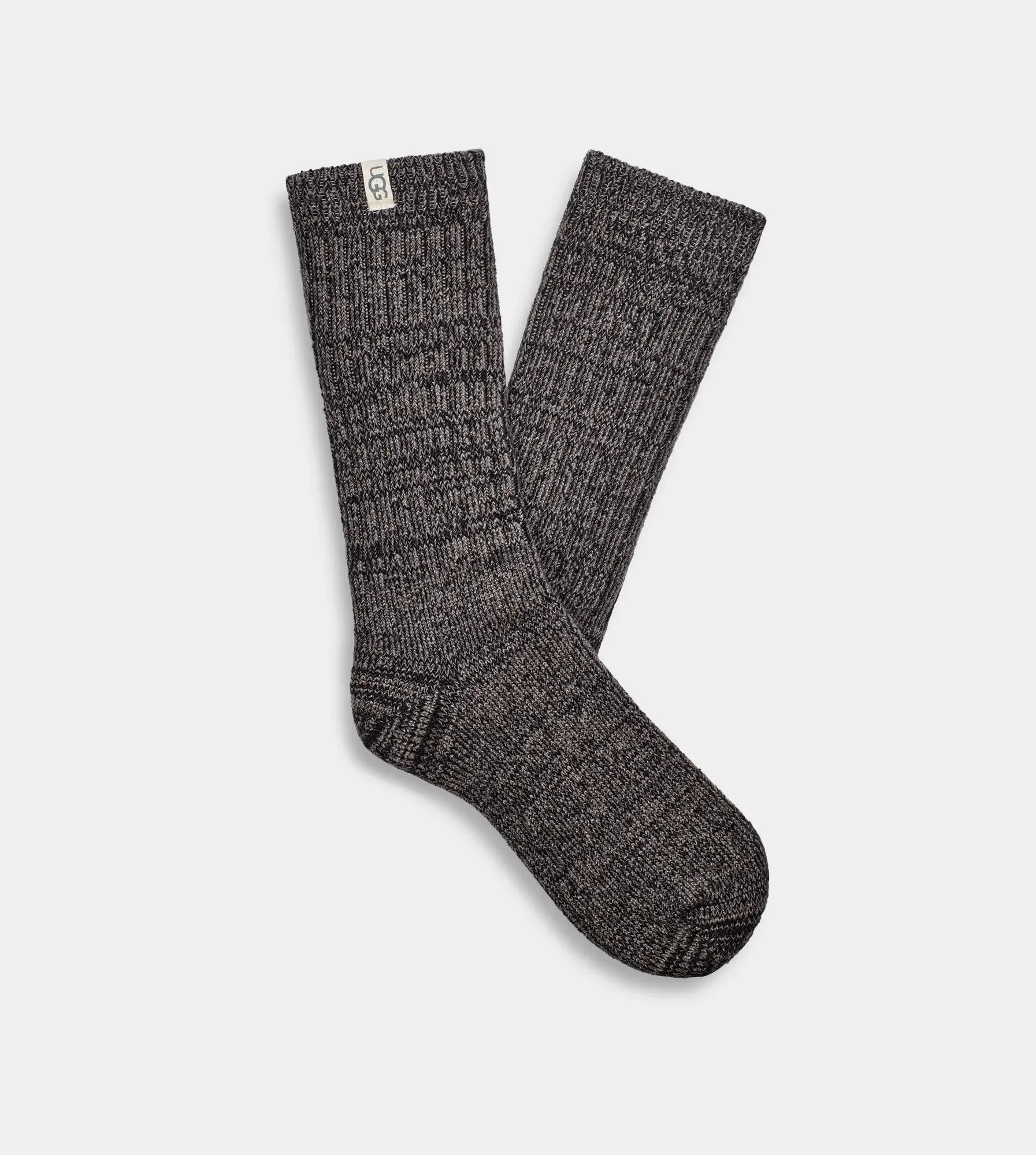 Womens Rib Knit Slouch Crew Socks  Cozy & Stylish
