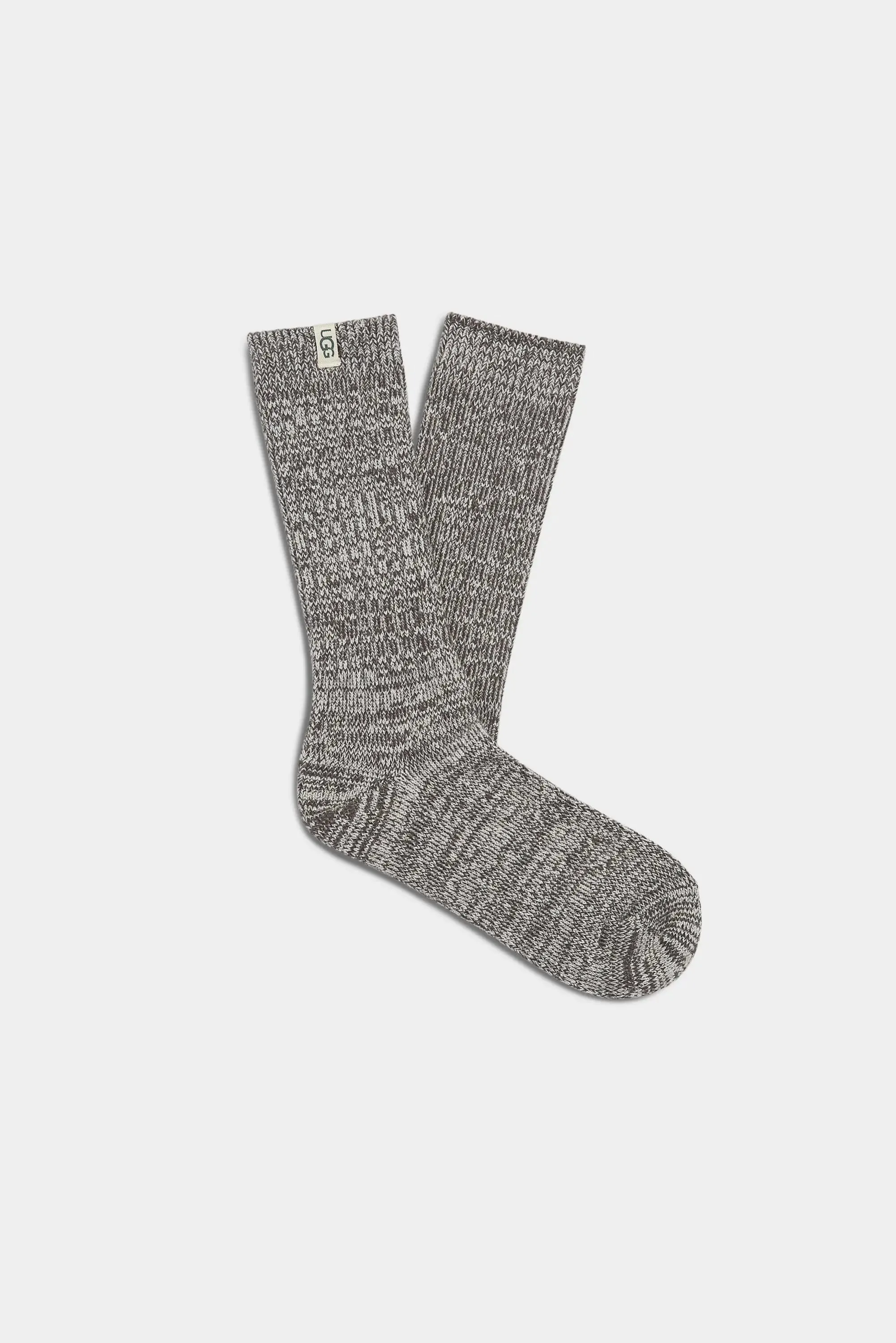Womens Rib Knit Slouch Crew Socks  Cozy & Stylish
