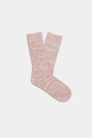 Womens Rib Knit Slouch Crew Socks  Cozy & Stylish