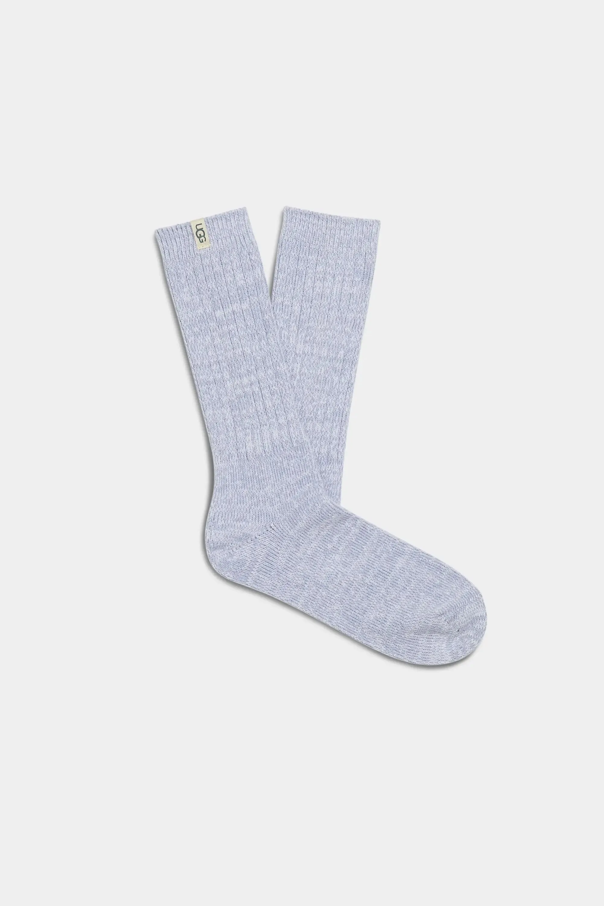 Womens Rib Knit Slouch Crew Socks  Cozy & Stylish