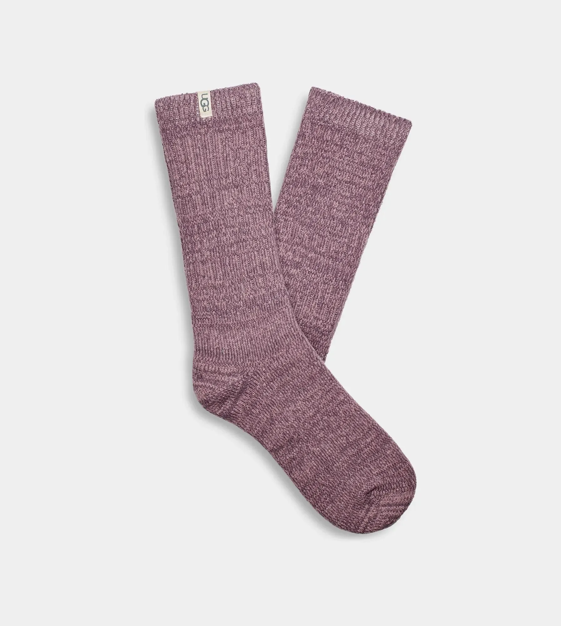 Womens Rib Knit Slouch Crew Socks  Cozy & Stylish
