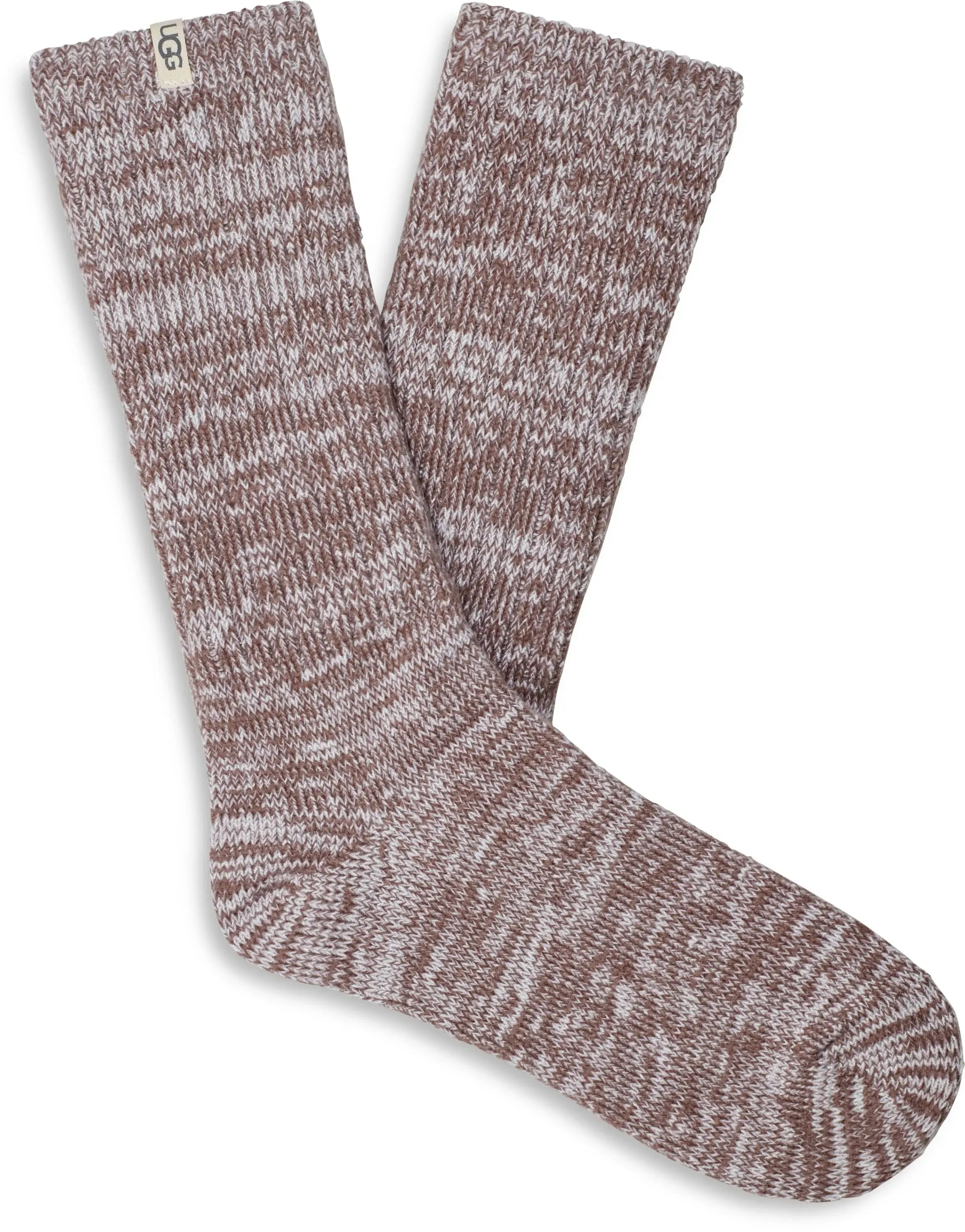 Womens Rib Knit Slouch Crew Socks  Cozy & Stylish