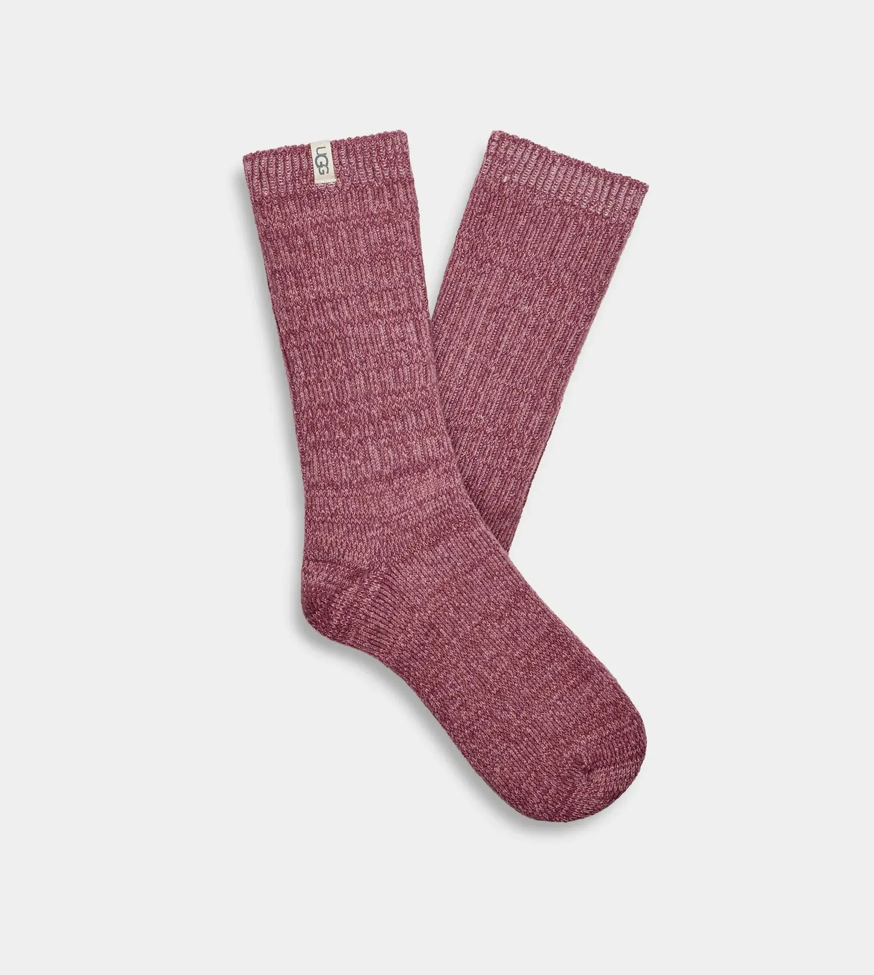 Womens Rib Knit Slouch Crew Socks  Cozy & Stylish